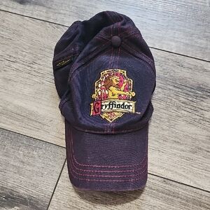 Warner Bros Vintage Harry Potter Gryffindor Baseball Hat Cap Adjustable 2000